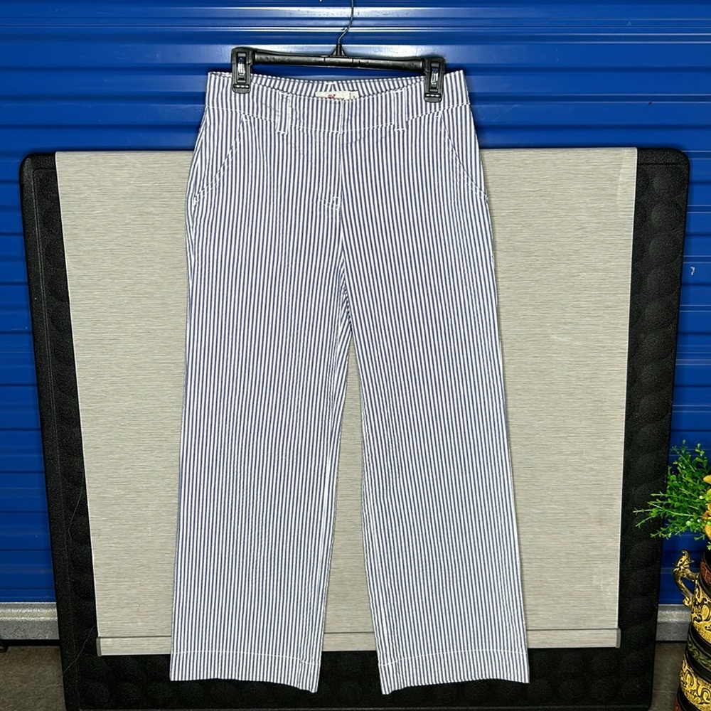 VINEYARD Vines Pinstripe Ladies Wide Leg Pants Size 4